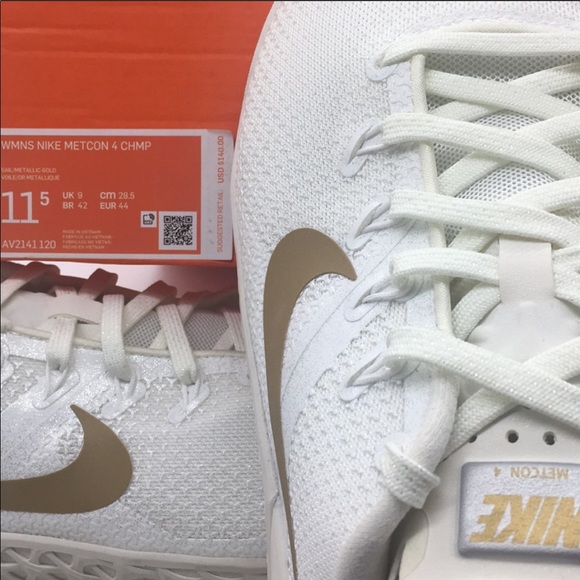 NIKE WMNS METCON 4 CHMP sail/metallic gold - Picture 6 of 8